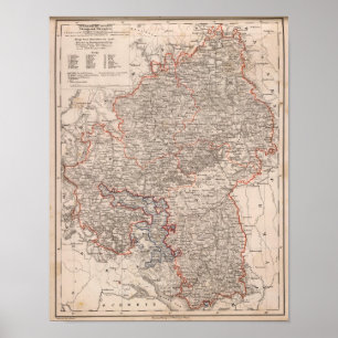 Póster Wurtemberg, Alemania