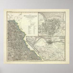 Póster Wurzburg, Baviera, Regensburg