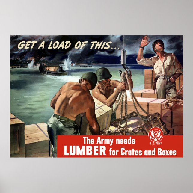 Póster WW2 Army Poster (Frente)