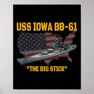 Póster Ww2 Bb-61 Batt