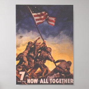 PÓSTER WW2 USMC 9