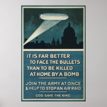 WWI poster de reclutamiento del Ejército Británico