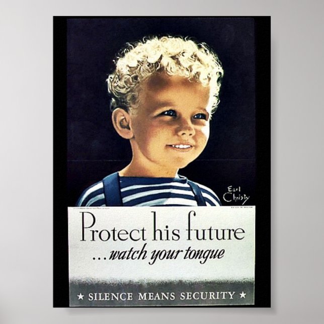 Póster Wwii Careless19 (Frente)