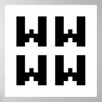 WWWW | LOL Poster de argot de Internet japonés