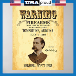 Póster Wyatt Earp Guay Fab Tombstone