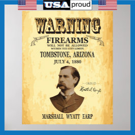 Póster Wyatt Earp Guay Fab Tombstone