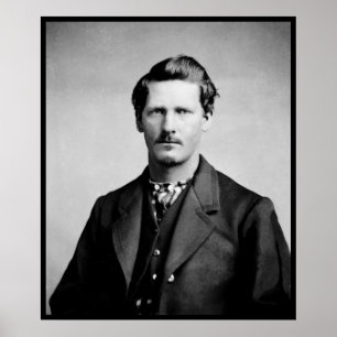 Póster Wyatt Earp Sheriff Tombstone Old West