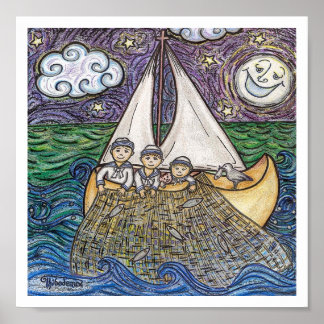 Póster Wynken, Blyken y Nod