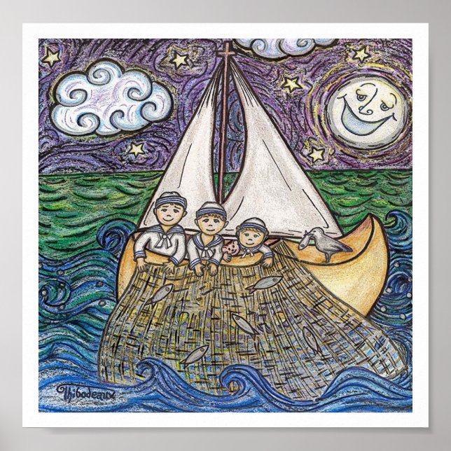 Póster Wynken, Blyken y Nod (Frente)