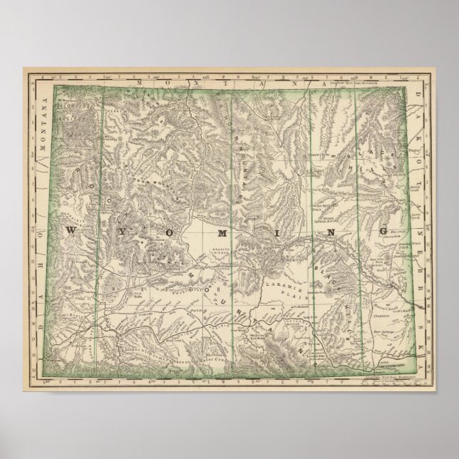 Póster Wyoming (Frente)