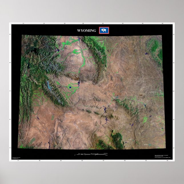 Póster Wyoming (Frente)