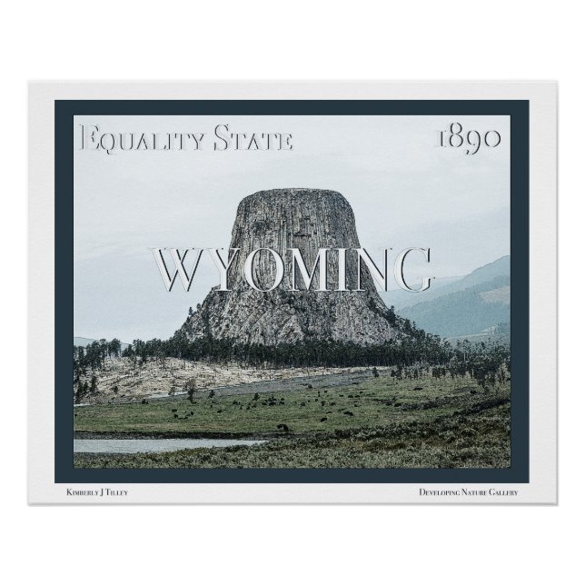 Poster Wyoming (Anverso)