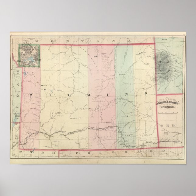 Póster Wyoming 2 (Frente)