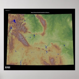 Póster Wyoming NED