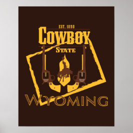 Póster Wyoming Wall Poster
