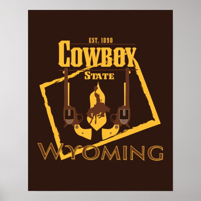 Póster Wyoming Wall Poster (Frente)