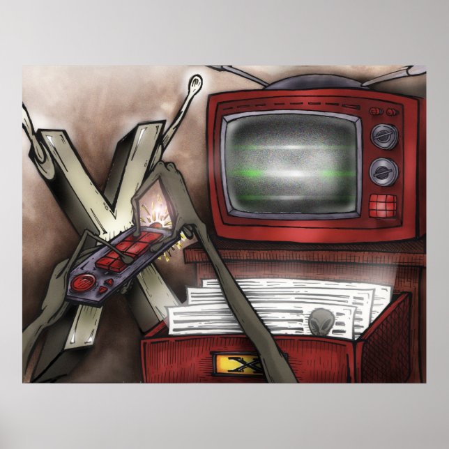 Póster X es para desconocido (Frente)