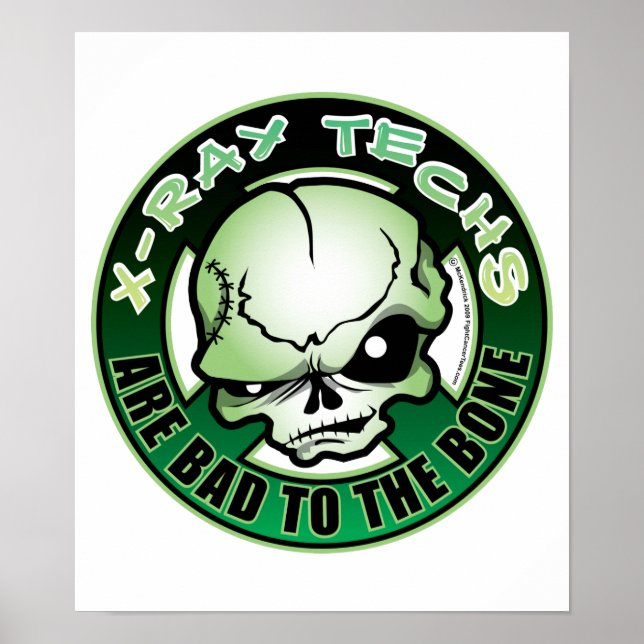 Póster X-Ray Techs: Bad To The Bone (Frente)