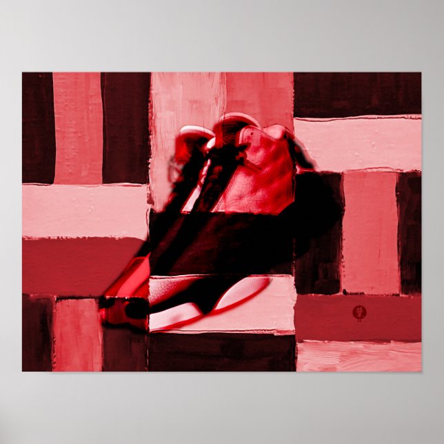 Póster XIII POSTER en rojo en 1997 (Frente)