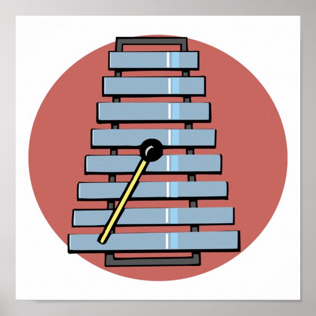 Póster xilófono (Frente)