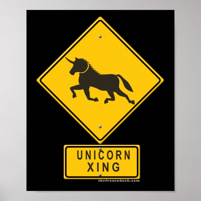 Póster XING de Unicorn (Frente)