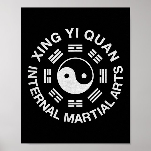 Póster Xingyi Internal Martial Arts  (Frente)