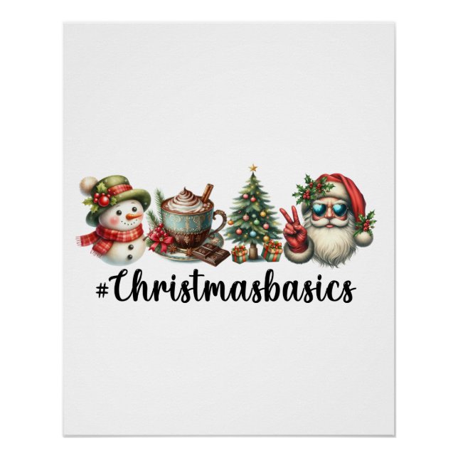 Póster Xmas Gift Christmasbasis (Anverso)