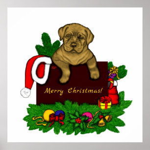 Póster XMas Puppy