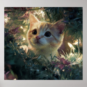 Póster XmasLitePaws
