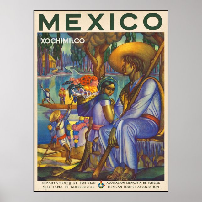 Póster Xochimilco (Frente)