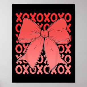 Póster Xoxo Las Originales Cartas de Amor Retro Cuadradas