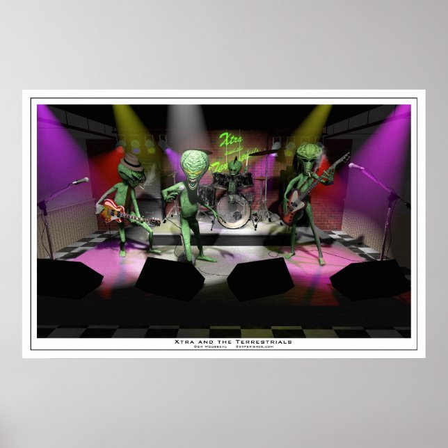 Póster Xtra y los territorios (Frente)