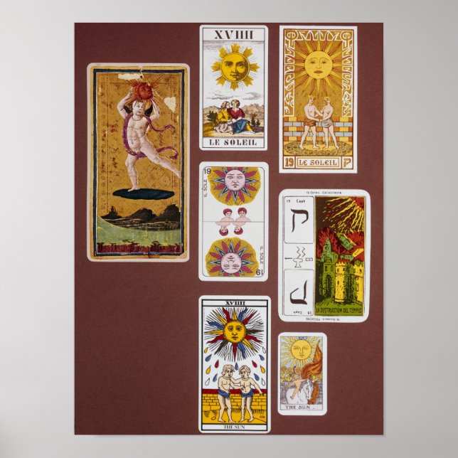 Póster XVIIII El Sol (Frente)