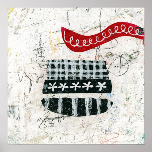 Poster y arte de pared de domingo desordenado (Frente)