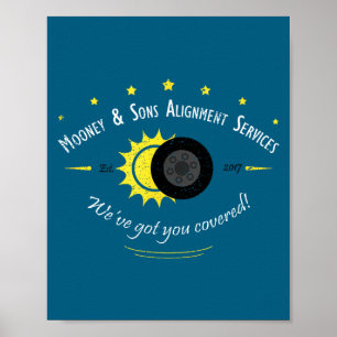 Póster Y Astronomía Ciencia Fans Eclipse Solar