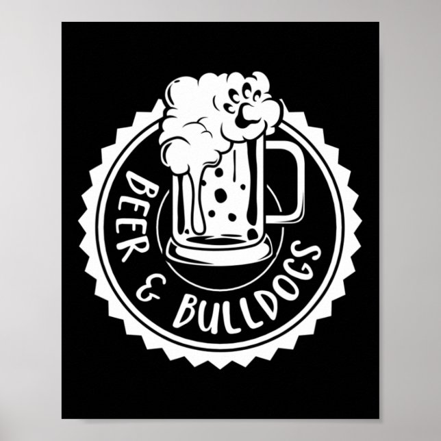 PÓSTER Y BULLDOGES - BULLDOG (Frente)