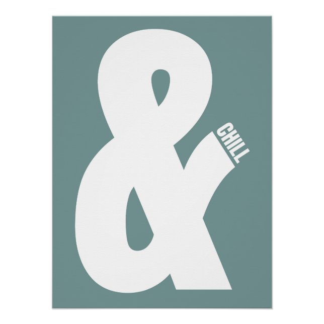 Póster y Chill (Anverso)