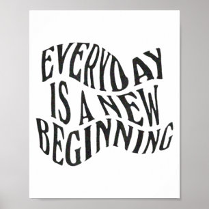 Póster Y cita motivacional inspiradora