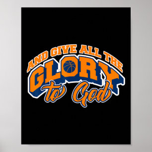 Póster Y dar toda la gloria a Dios Sketll Fan Player