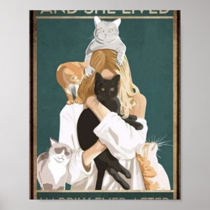 Póster Y Ella Vivió Feliz Nunca Después
