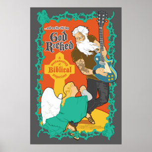 Póster Y en el séptimo día Dios Rockeó (Poster Oficial)