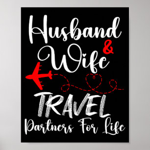 Póster Y Esposo Esposa Compañeros de Viaje Vida