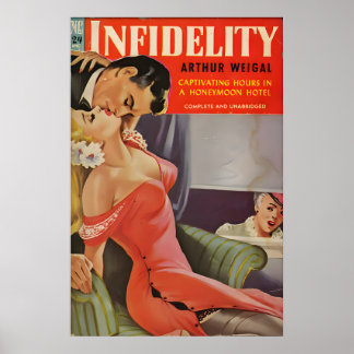 Póster y lienzo de chica pin up vintage de los año