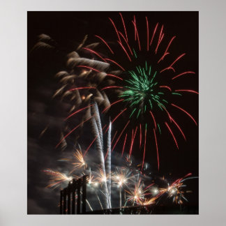 Póster ...Y los cohetes rojo, verde y dorado