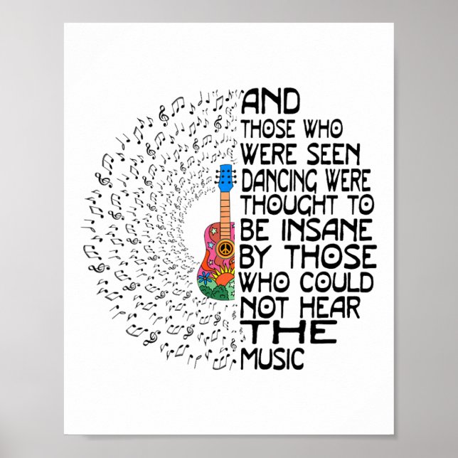 Póster Y Los Que Fueron Vistos Bailando Se Pensaron Que (Frente)