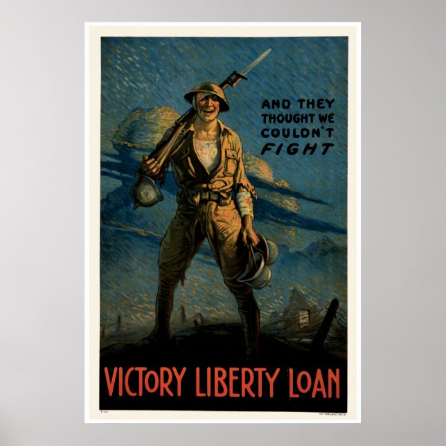 Póster Y pensaron que no podíamos luchar (Frente)