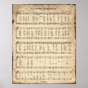 Póster Y Puede Ser Un Himno Vintage
