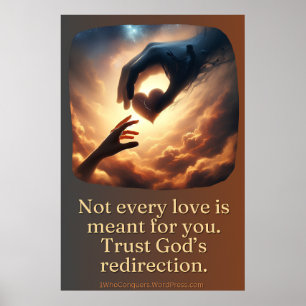 Póster ¿Y si Dios te está protegiendo del amor equivocado