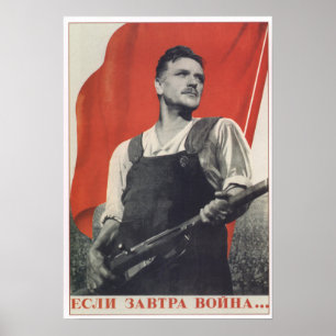 Póster ¿Y si la guerra empieza mañana?