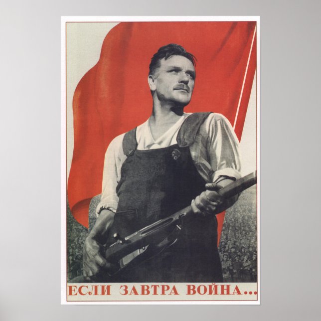 Póster ¿Y si la guerra empieza mañana? (Frente)